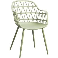 Terrasstoel Frejus - Kunststof/groen
