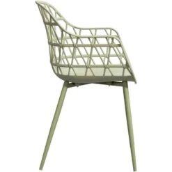 Terrasstoel Frejus - Kunststof/groen 8 Terrasstoel Frejus - Kunststof/groen -Beliani Winkel 50102144 8000