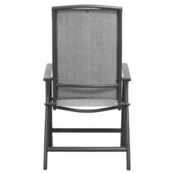 Terrasstoel Cannes 7-standen - Mat Grijs -Beliani Winkel 50105025 0900