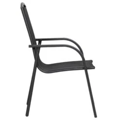 Stapelstoel Cannes - Mat Grijs -Beliani Winkel 50105027 8000