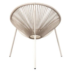 Loungestoel Formentera - Zand 7 Loungestoel Formentera - Zand -Beliani Winkel 50105155 0900