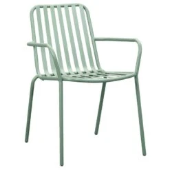 Stapelstoel Vence - Metaal Lichtgroen - 82x55x62 Cm