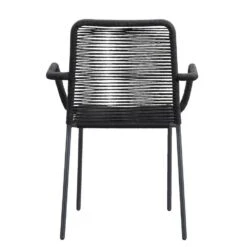 Le Sud Stapelstoel Lunas - Zwart -Beliani Winkel 50105243 0900