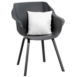 Hartman Tuinstoel Sophie – Antraciet -Beliani Winkel 50105496 0330