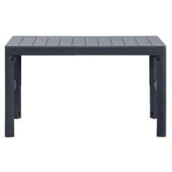 Keter Allibert Verstelbare Tafel Lyon - Grijs - 116x71,5x40/66 Cm -Beliani Winkel 50151012 0280