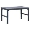 Keter Allibert Verstelbare Tafel Lyon - Grijs - 116x71,5x40/66 Cm