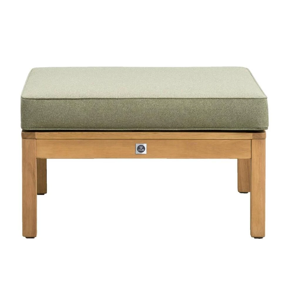 Tafel/hocker Orleans - Naturel - 72x72x31 Cm 4 Tafel/hocker Orleans - Naturel - 72x72x31 Cm - Afbeelding 4