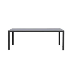 Tuintafel Savoie - Aluminium/glas Antraciet - 75x215x90 Cm