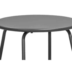 Bijzettafel Vilanova - Antraciet - 45xØ50 Cm -Beliani Winkel 50155161 9000