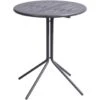Bistrotafel Vence - Antraciet - 70xØ60 Cm