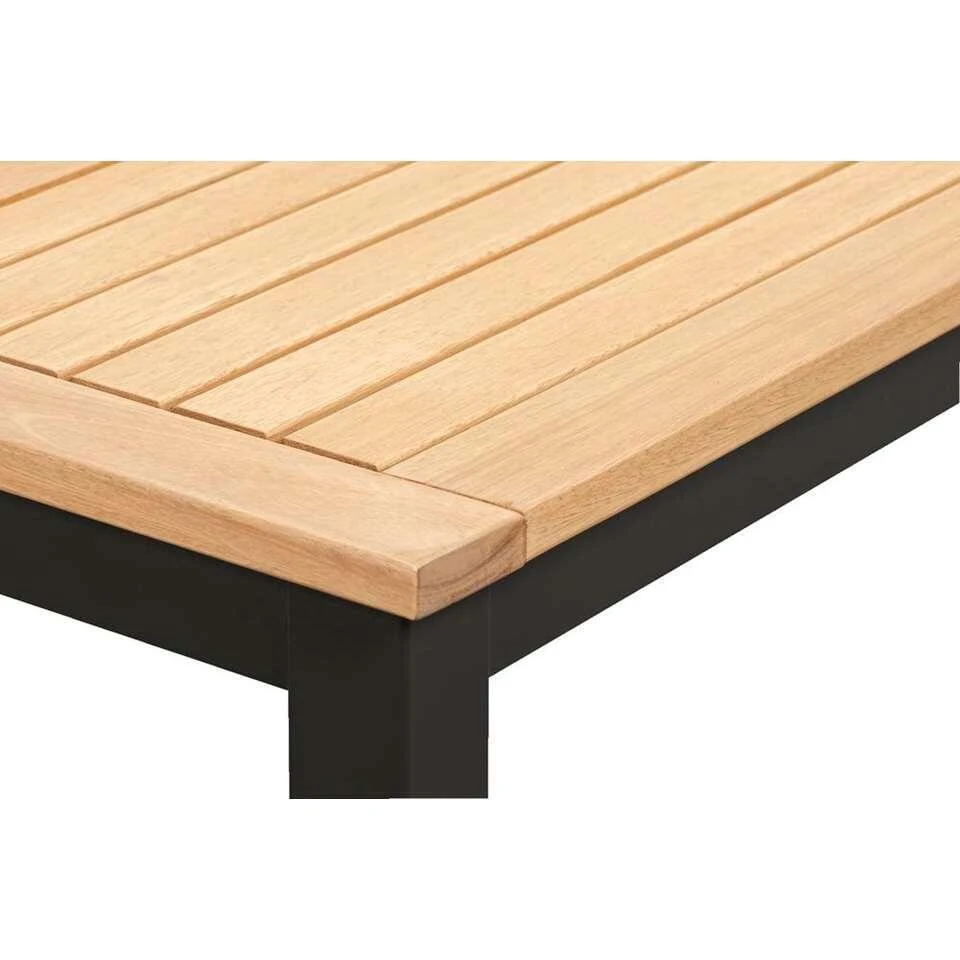 Le Sud Bijzettafel Ardeche - Naturel/zwart - 72x40x30 Cm 3 Le Sud Bijzettafel Ardeche - Naturel/zwart - 72x40x30 Cm - Afbeelding 3