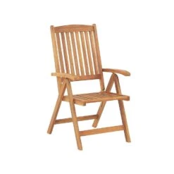 Beliani Inklapbare Tuinmeubels JAVA - Lichte Houtkleur Acaciahout -Beliani Winkel 5097dcbecbf642faadfb89a139777273 1