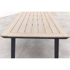 Garden Impressions Penedo Tuintafel 160x90 Cm - Light Teak Vironwood -Beliani Winkel 5279f1e7069f4006a2b093ef54f7aade