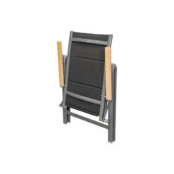 Sens-Line - Pisa Verstelbare Stoel - 65x62x110 - Aluminium -Beliani Winkel 54fbe12de48d456eab2809548fcdb524