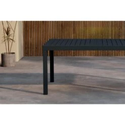 Svea - Pavel Tuintafel Uitschuifbaar - 160/240 X 100x75 Cm - Zwart 8 Svea - Pavel Tuintafel Uitschuifbaar - 160/240 X 100x75 Cm - Zwart -Beliani Winkel 5637415619d44a51bb3f5078b329080b