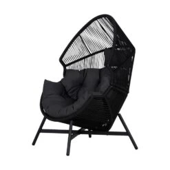 Lisomme Ayla Rattan Tuin Loungestoel Zwart - Met Zitkussens 15 Lisomme Ayla Rattan Tuin Loungestoel Zwart - Met Zitkussens -Beliani Winkel 56c4fb4a16644b68a1119eb082da1cab