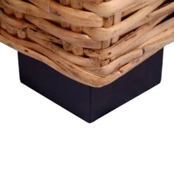 VidaXL Tuinbank 3-zits Natuurlijk Rattan 7 VidaXL Tuinbank 3-zits Natuurlijk Rattan -Beliani Winkel 56d5b99300ae44318a047bd9450528a1
