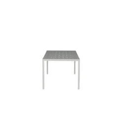 Fjôrd Tuintafel Wit Grijs - 150x90x75cm - Break -Beliani Winkel 59b234db6e914ba3b8d3935bcb378765