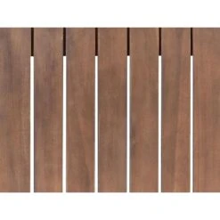 Beliani Tuintafel TIMOR - Donkere Houtkleur Acaciahout -Beliani Winkel 5d9e2da84d5942fa817cd54cd4676946