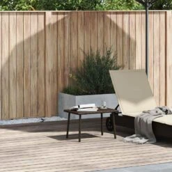 VidaXL - Tuin Salontafel - Bruin - Poly Rattan - 60 X 40 X 37 Cm -Beliani Winkel 5e0396d15cad4583a38be1c3e895bec5