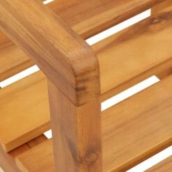 VidaXL - Tuinstoelen - Bruin - Massief Acaciahout - 4 Stuks - 50x53x80 Cm -Beliani Winkel 5e26450d43ea4b6bbecf4ad5db20c311