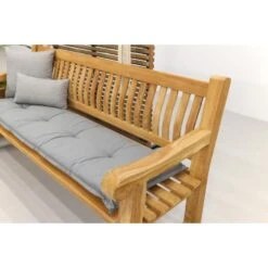 VDG Teakhouten Tuinbank Patrick XL - 200 Cm -Beliani Winkel 5e2f9f04af604598a4ea8631d3be724a