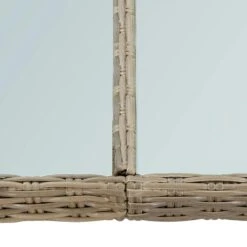 VidaXL - Tuintafel - Bruin - Glas En Poly Rattan - 200x100x74 Cm -Beliani Winkel 5ea3b110a0a741bf963959059caeb633