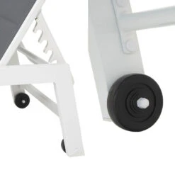 Happy Garden Transat BARBADOS - Grijs - Aluminium -Beliani Winkel 5fe0cf4428024a96a863dcd7edd880ea