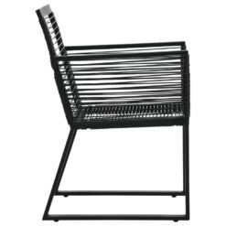 VidaXL Tuinstoelen 2 St PVC-rattan Zwart Overig 6 VidaXL Tuinstoelen 2 St PVC-rattan Zwart Overig -Beliani Winkel 608d5be3d2e34f779d67455b0f1e9ad6