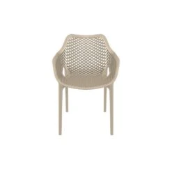 Madino Air Stapelbare Stoel - Taupe 9 Madino Air Stapelbare Stoel - Taupe -Beliani Winkel 625f6df19580476cadd5acc17d240f29