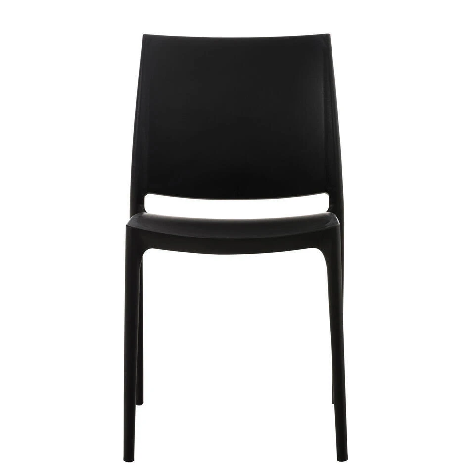 CLP Tuinstoel Maya Zwart 2 CLP Tuinstoel Maya Zwart - Afbeelding 2