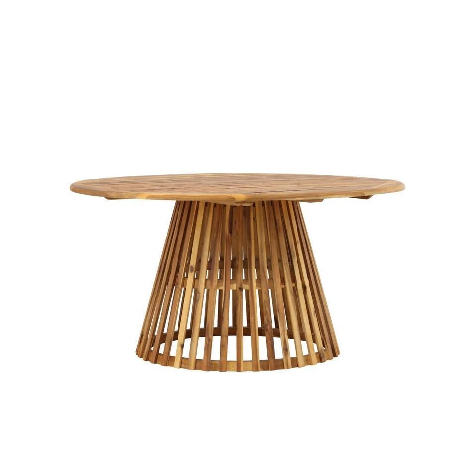 Svea - Viktor Ronde Tuintafel - ø150 Cm - Naturel 6 Svea - Viktor Ronde Tuintafel - ø150 Cm - Naturel - Afbeelding 6