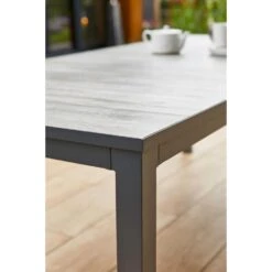 Hartman Comino Dining Tuintafel 223x105 Cm. - Keramiek/Grijs -Beliani Winkel 65198d7ac04c4c2282ecab977f02ef22