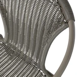 WOOOD Weston Stoelen Buiten - Rattan/Metaal - Jungle - Set Van 4 -Beliani Winkel 67ec87ee022b44e3a0d8304720fa2525