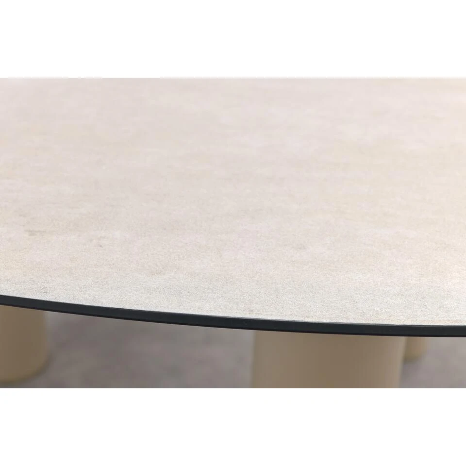 Taste Donato Ronde Dining Tuintafel Ø160 Cm. - Latte 6 Taste Donato Ronde Dining Tuintafel Ø160 Cm. - Latte - Afbeelding 6