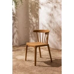 WOOOD Bliss Tuinstoelen - Plant Fiber - Caramel Melange - Set Van 2 -Beliani Winkel 6c9b118c3c0840658699ed92abaaa36c