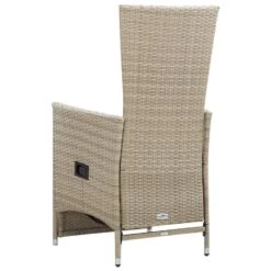 VidaXL - Tuinstoelen - Beige - Poly Rattan - 2 Stuks - Met Kussens -Beliani Winkel 6d6e549812d844fcb4f9b781adc32568