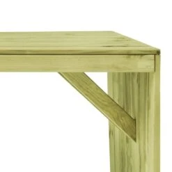 VidaXL Tuintafel 220x101,5x80 Cm Geïmpregneerd Grenenhout -Beliani Winkel 6e02ade2602942438f11c0d1496a1589