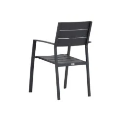 Tuinstoel Aluminium Grijs-antraciet Lifestyle Garden Furniture Stella -Beliani Winkel 70114caa45d341599f2a52bb3386d490