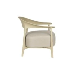 Housecraft Vita Lounge Stoel/ Tuinstoel Beige -Beliani Winkel 7058164851e048519a82f7be1ae9afe5