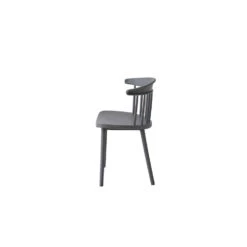 Giga Meubel Tuinstoelen Stapelbaar - Antraciet - Kunststof - Set Van 2 -Beliani Winkel 711db6c07e4f4eb292d4aa16f7cb02a4