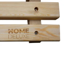 Merkloos HOME DELUXE Wave Houten Ligstoel WOLGA - 60 Cm -Beliani Winkel 71b871e9677c43929709b8b1318d3d8b