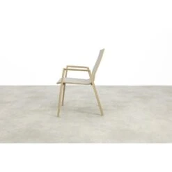 VDG Atmos Stapelbare Tuinstoel - Latte 8 VDG Atmos Stapelbare Tuinstoel - Latte -Beliani Winkel 72d38023fde24eeea483f638a7f19623