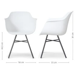 Nolon Noa-Puk Kunststof Wit - Zwart Onderstel 12 Nolon Noa-Puk Kunststof Wit - Zwart Onderstel -Beliani Winkel 72e7cc0ac81d4f28b07bb75d6a1a819a