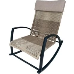 Sens-Line - Sophie Outdoor Schommelstoel - Zand 12 Sens-Line - Sophie Outdoor Schommelstoel - Zand -Beliani Winkel 7389df3ebb674b04a469f8f1ab1ad78d