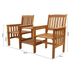 Sens-Line Tuinbank Memphis/Miami -Beliani Winkel 7502fbb35a7f484d97bc840f4cde9437