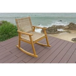 Schommelstoel Van Massief Acaciahout En Touw 12 Schommelstoel Van Massief Acaciahout En Touw -Beliani Winkel 7730127fc33c452aa51eaaff27883d92