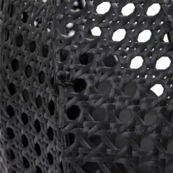 Merkloos HOME DELUXE Polyrotan Hangstoel TWIN Zwart Pure -Beliani Winkel 77a1ca3569594e628db30cb0232c66dd