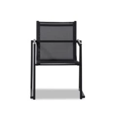 Tuinstoel Stapelbaar Textileen Grijs-antraciet Lifestyle Garden Furniture 8 Tuinstoel Stapelbaar Textileen Grijs-antraciet Lifestyle Garden Furniture -Beliani Winkel 77b8fbbc44204482a899ce64390ee752