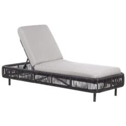 Beliani Tuinligstoel OSINI - Grijs Pe Rotan -Beliani Winkel 783a515f303a4266862d1d0ffd097932